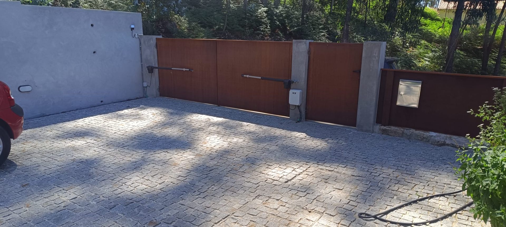 Entrada com Portão